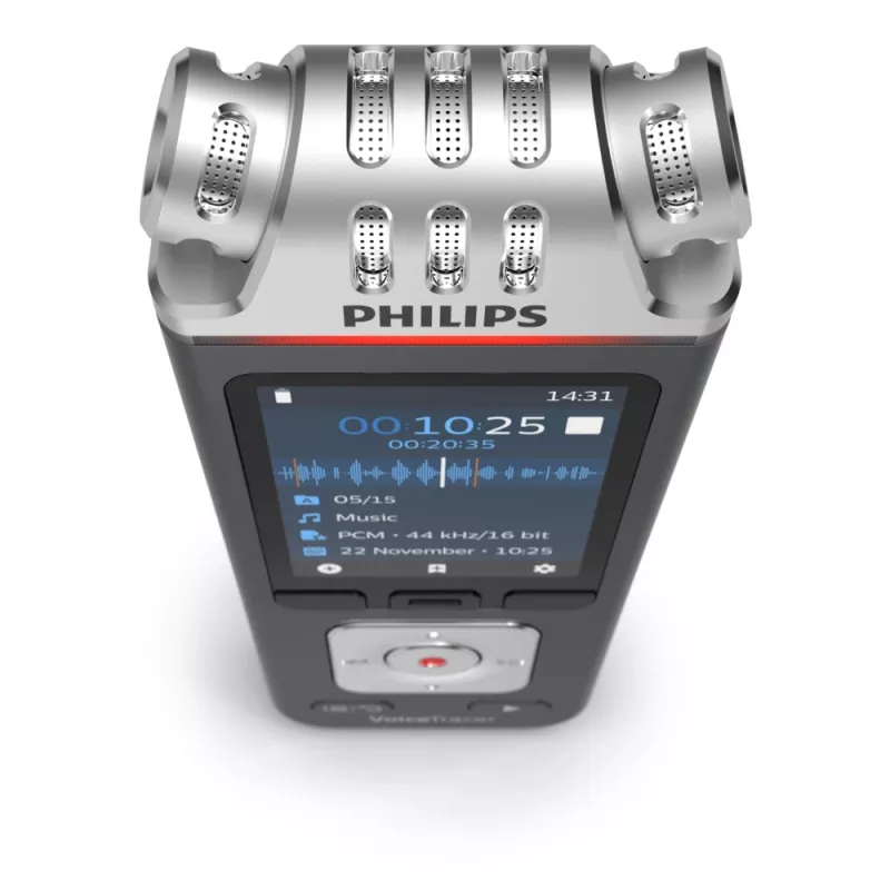 Philips VoiceTracer zwart, grijs