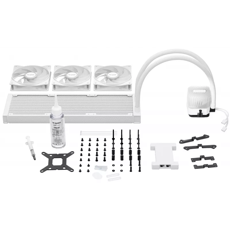be quiet LIGHT LOOP 360mm wit processor all-in-one-vloeistofkoeler 12 cm 1 stuk