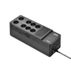 APC Back-UPS, 1050VA/600W vloer-/wandmontage, 230V, 8x Schuko CEE 7/3 stopcontacten, USB Type A+C aansluiting, vervangbare batterij