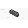 APC Back-UPS, 1050VA/600W vloer-/wandmontage, 230V, 8x Schuko CEE 7/3 stopcontacten, USB Type A+C aansluiting, vervangbare batterij