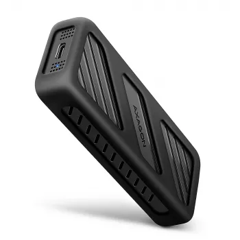 Axagon EEM2-20G USB-C 20Gbps - M.2 NVMe SSD gepantserde behuizing