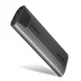 Axagon EEM2-GTS2 externe USB-C 10Gbit/s metalen behuizing voor M.2 NVMe & SATA SSD's. Schroefloos