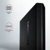 Axagon EEM2-UB2 externe USB-C 10Gbps metalen behuizing voor M.2 NVMe SSD's. Zwart