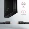 Axagon EEM2-UB2 externe USB-C 10Gbps metalen behuizing voor M.2 NVMe SSD's. Zwart