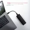 Axagon EEM2-UB2 externe USB-C 10Gbps metalen behuizing voor M.2 NVMe SSD's. Zwart