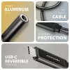 Axagon ADA-HCPD USB-C naar 3,5-mm-jack – Hi-Res-DAC-audioadapter, 384 kHz/32 bit, PD 60 W 3 A