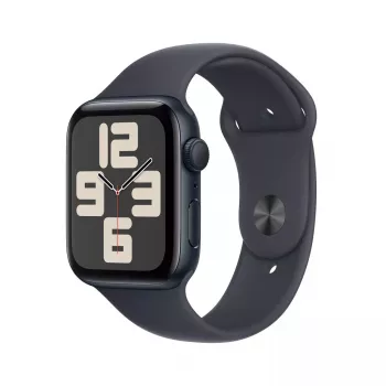 Smartwatch Apple Watch SE GPS 44mm Midnight aluminium behuizing zwart
