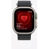 Smartwatch Apple Watch Ultra 2 GPS + Cellular 49mm Natural Titanium behuizing Tan Alpine Loop Medium