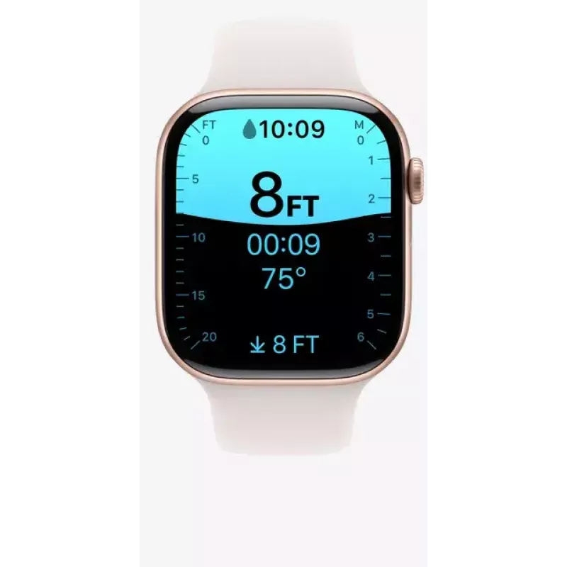 Smartwatch Apple Watch Ultra 2 GPS + Cellular 49mm Natural Titanium behuizing Tan Alpine Loop Medium