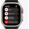 Smartwatch Apple Watch Ultra 2 GPS + Cellular 49mm Natural Titanium behuizing Tan Alpine Loop Medium