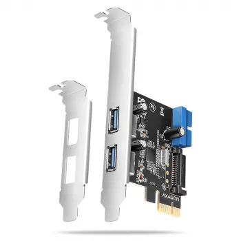 Axagon PCEU-232RS PCIe-controller 2x ext. + 2x int. USB 5Gbps