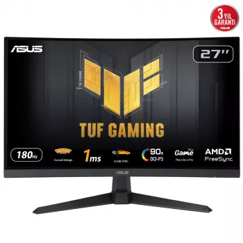 ASUS TUF Gaming VG27VQ3B computermonitor 68,6 cm (27 inch) 1920 x 1080 pixel Full HD LCD zwart