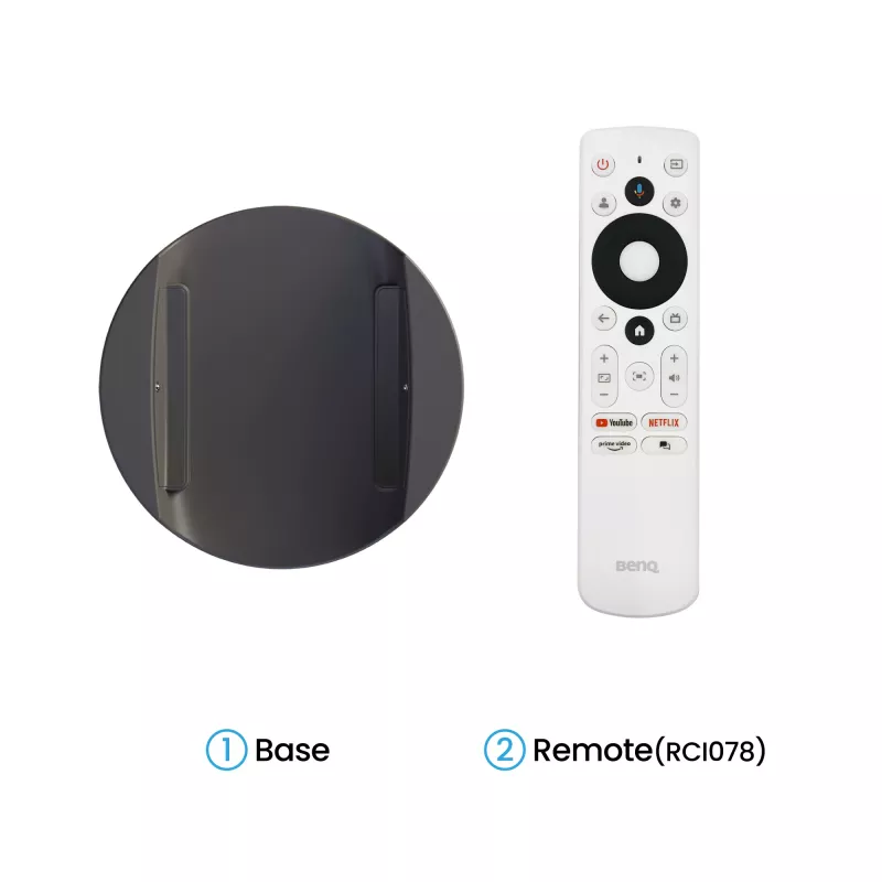 BenQ GV50 standard-throw-projector 500 ANSI-lumen DLP 1080p (1920x1080) wit