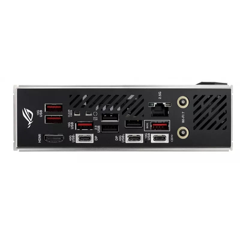 Moederbord ASUS ROG STRIX X870-I GAMING WIFI mini ITX · AMD X870 · socket AM5 · DDR5 · 2 DIMM · Wi-Fi 7 · Bluetooth 5.4