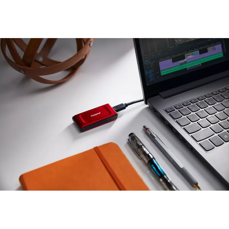 Kingston Technology 2TB XS1000 rode externe USB 3.2 Gen 2 draagbare solid-state-drive