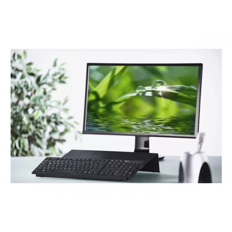 Hama Carbon laptopstandaard, carbonlook, tot 46,7 cm (18,4 inch), zwart