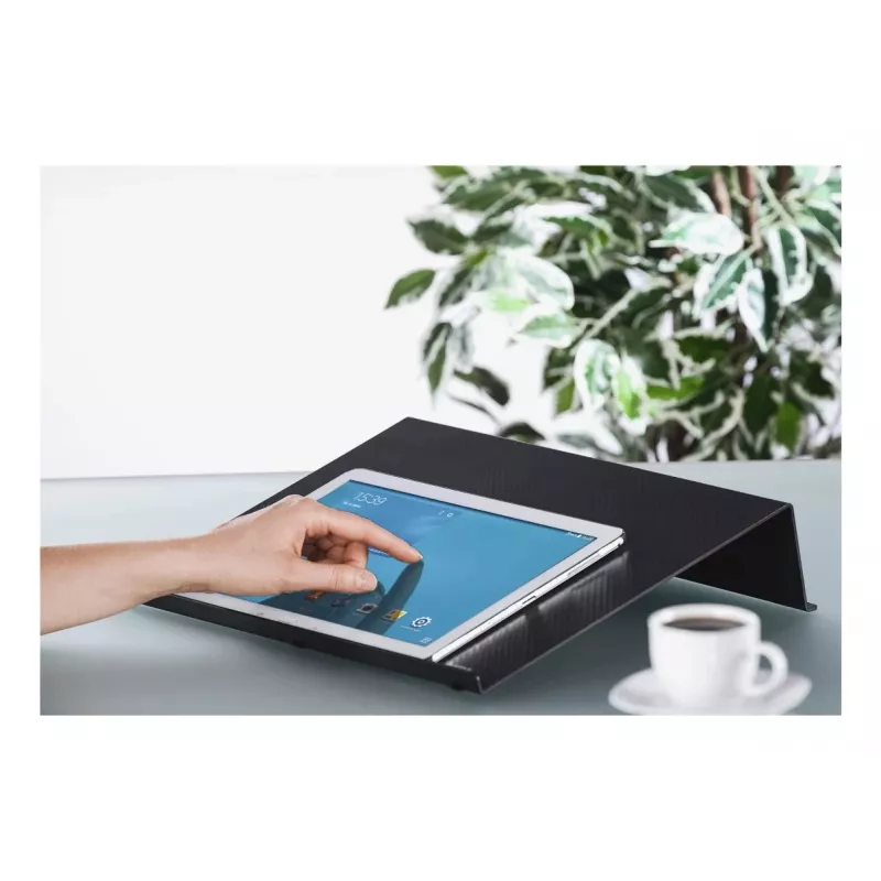 Hama Carbon laptopstandaard, carbonlook, tot 46,7 cm (18,4 inch), zwart