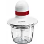 Bosch MMRP1000 elektrische hakmolen 0,8 L 400 W rood, transparant, wit