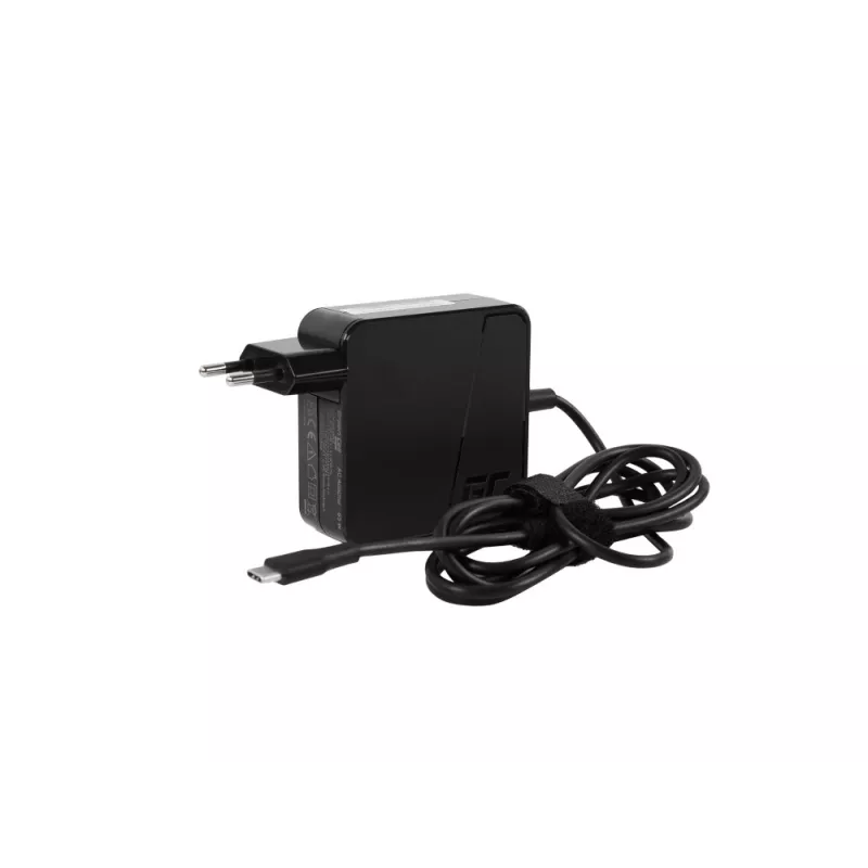 GREEN CELL voeding/adapter universeel 65W zwart
