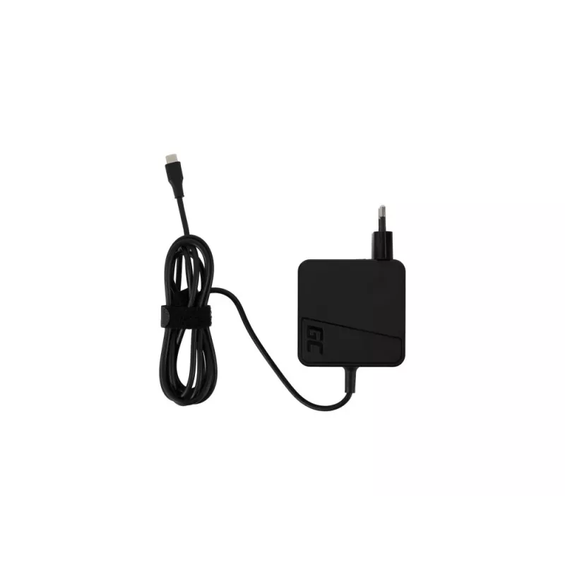 GREEN CELL voeding/adapter universeel 65W zwart