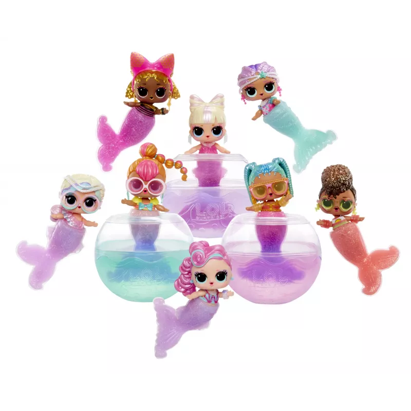 L.O.L. Surprise Mermaids Tots - maak je eigen van kleur veranderende zeemeerminstaarten