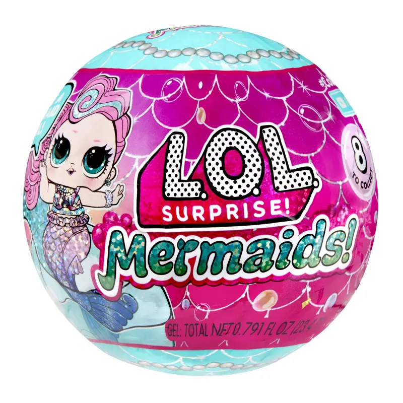 L.O.L. Surprise Mermaids Tots - maak je eigen van kleur veranderende zeemeerminstaarten