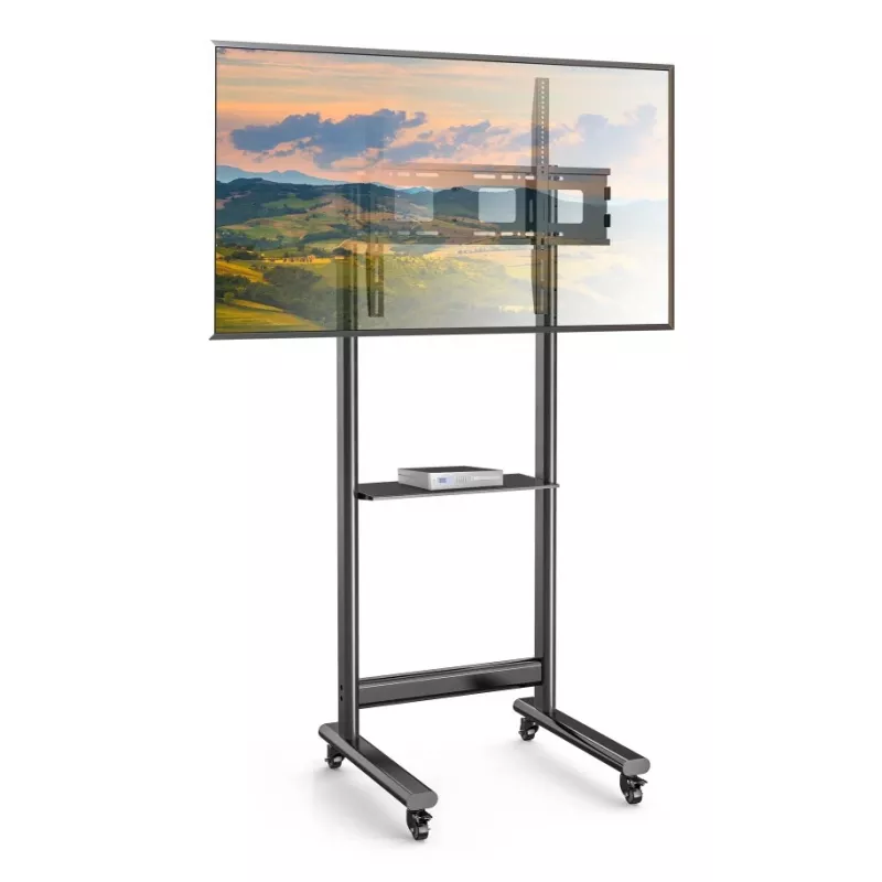 Techly ICA-TR74 tv-muurbeugel/standaard 2,29 m (90 inch) zwart