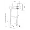 Techly ICA-TR74 tv-muurbeugel/standaard 2,29 m (90 inch) zwart