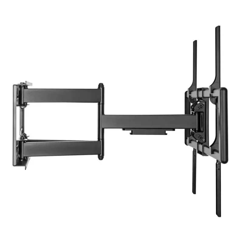 Techly slanke wandbeugel voor 60-120 inch lcd-led-tv zwart maximaal draagvermogen 120 kg