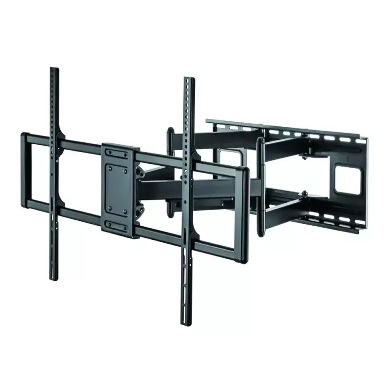 Techly slanke wandbeugel voor 60-120 inch lcd-led-tv zwart maximaal draagvermogen 120 kg