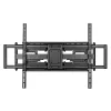 Techly slanke wandbeugel voor 60-120 inch lcd-led-tv zwart maximaal draagvermogen 120 kg