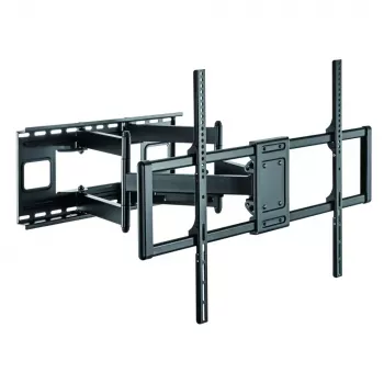 Techly slanke wandbeugel voor 60-120 inch lcd-led-tv zwart maximaal draagvermogen 120 kg