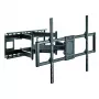 Techly slanke wandbeugel voor 60-120 inch lcd-led-tv zwart maximaal draagvermogen 120 kg