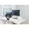 Techly ICA-LCD 462B monitorarm voor op het bureau, gasveer, 17-32 inch (43,2-81,3 cm), 9 kg, VESA 75x75/100x100, zwart