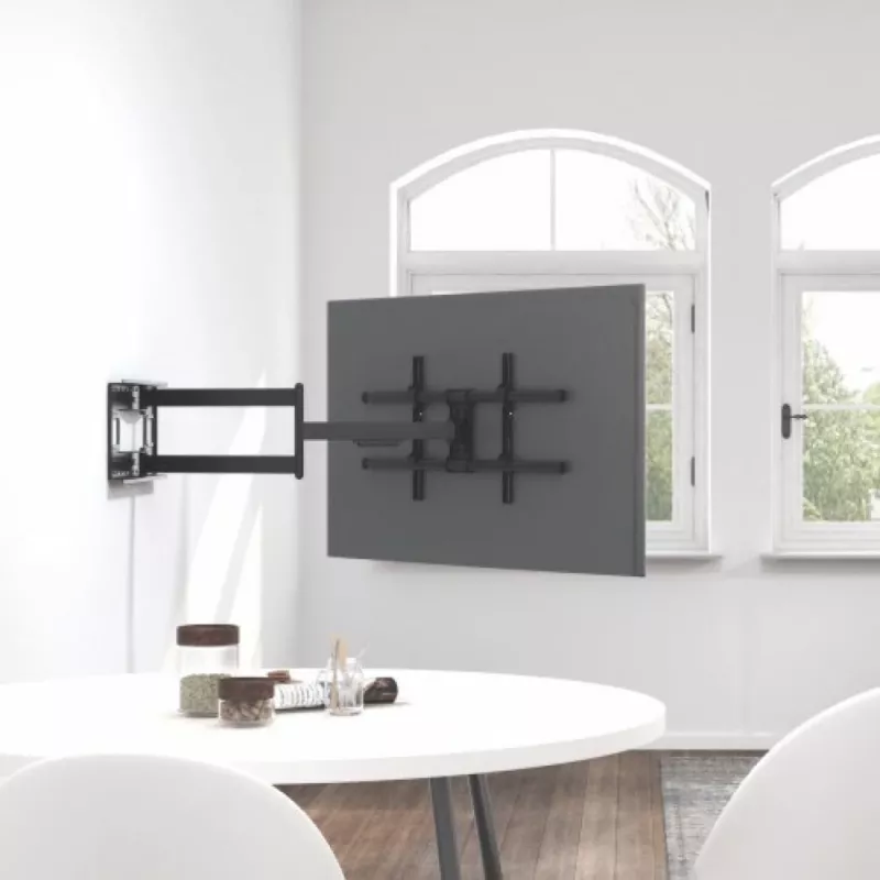 Techly ICA-PLB 490 TV-beugel/voet 2,03 m (80 inch) Zwart