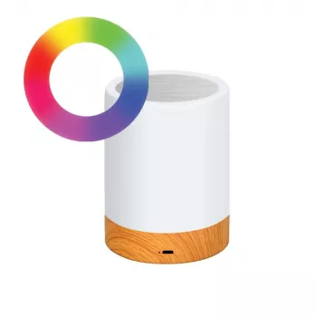 Tafellamp Techly I-LED TOUCH 1,6 W Wit LED Touch-bediening