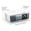 BenQ TK710STi kortafstandprojector 3200 ANSI Lumen DLP UHD 4K (3840x2160) 3D Zwart, Wit