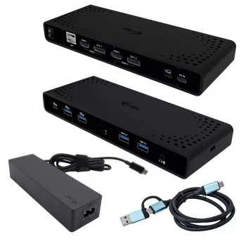i-tec Universeel Dual 4K Display Docking Station + Power Delivery 85W