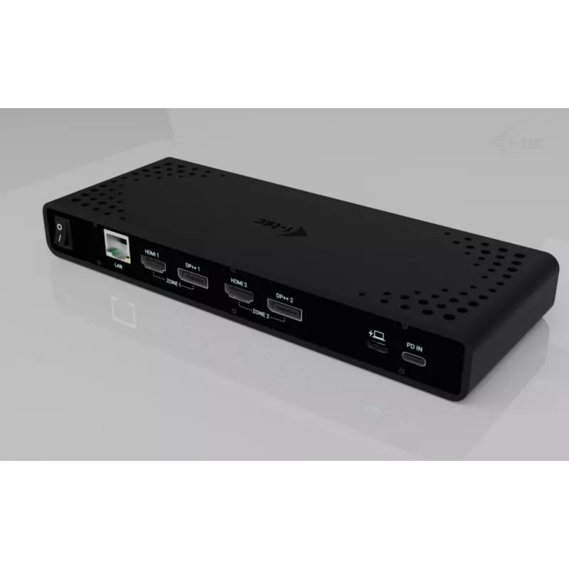 i-tec Universeel Dual 4K Display Docking Station + Power Delivery 85W