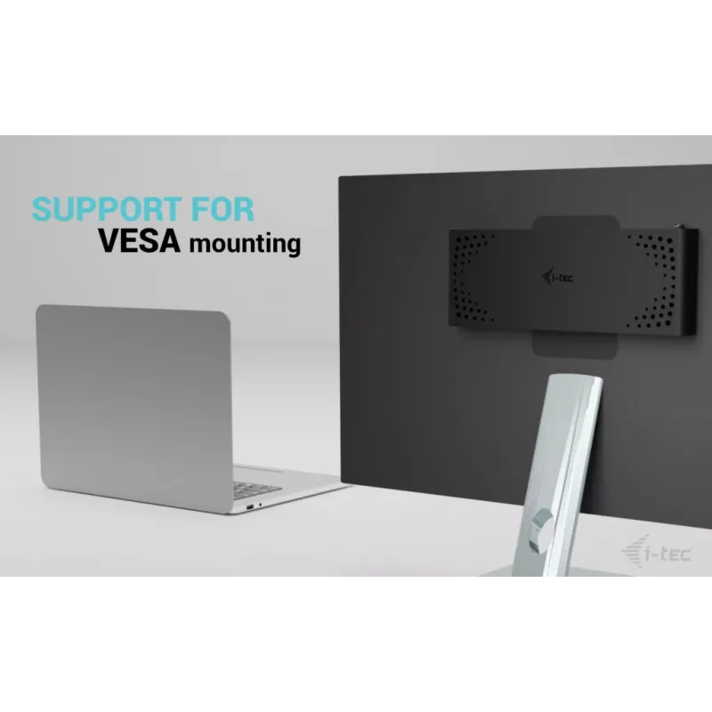 i-tec Universeel Dual 4K Display Docking Station + Power Delivery 85W