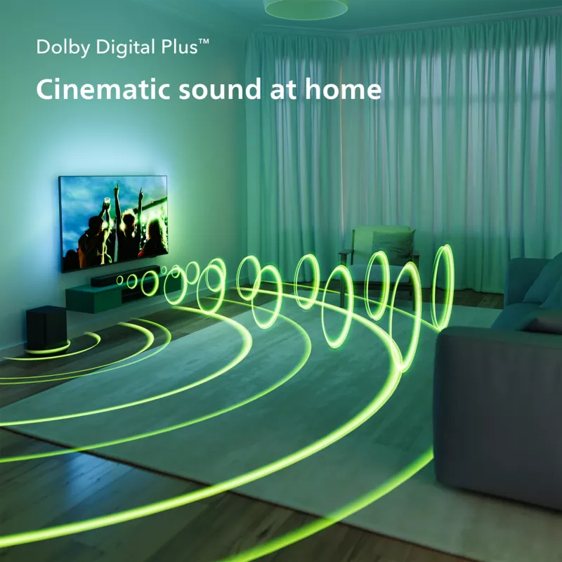 Soundbar-luidspreker Philips TAB5309/10 120 W