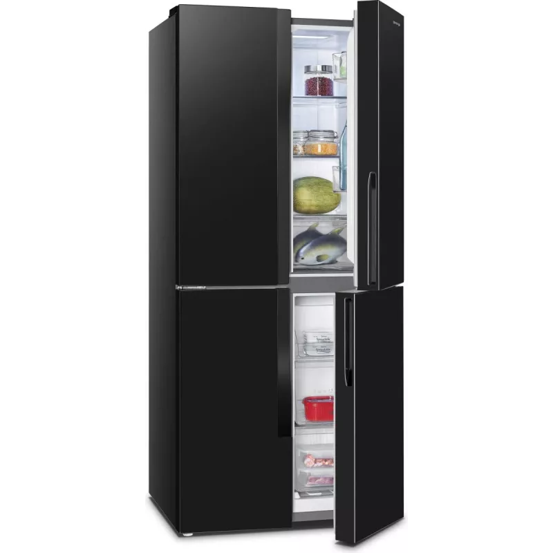 Gorenje G600 NRM818EMB side-by-side-koelkast vrijstaand 427 L zwart