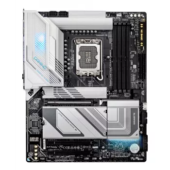 GIGABYTE Z890 GAMING X WIFI7 moederbord - ondersteunt Intel Core Ultra (serie 2) CPU's, 16+1+2-fasen-VRM, tot 8800MHz DDR5 (OC), 1xPCIe 5.0 + 3xPCIe 4.0, Wi-Fi 7, 2,5GbE LAN, USB 4