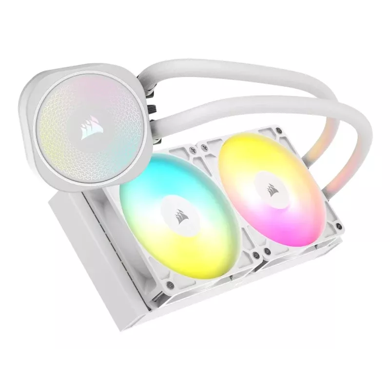 CORSAIR Nautilus 240 RS ARGB vloeistof-CPU-koeler all-in-one wit