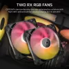 CORSAIR CPU-koeler - iCUE LINK TITAN 280 RX RGB AIO vloeistofkoeler