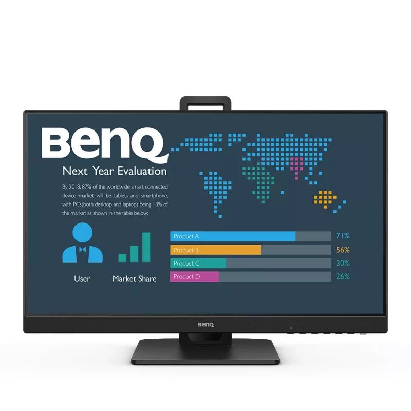 BenQ BL2486TC Computermonitor 60,5 cm (23,8 inch) 1920 x 1080 Pixel Full HD Zwart