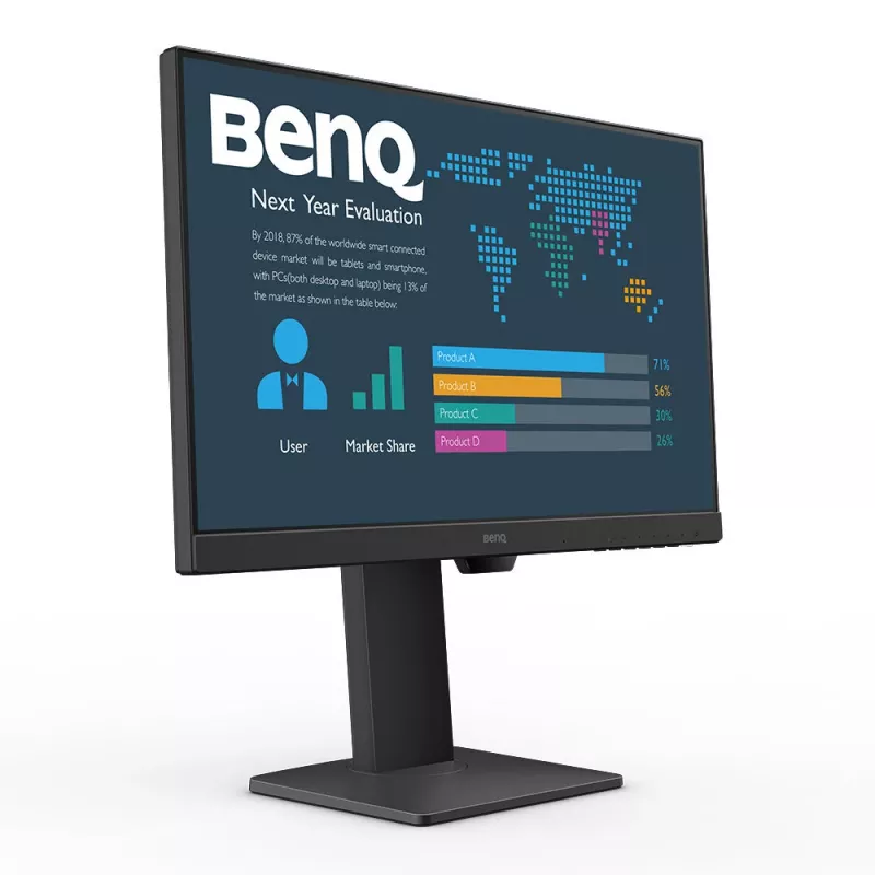 BenQ BL2486TC Computermonitor 60,5 cm (23,8 inch) 1920 x 1080 Pixel Full HD Zwart