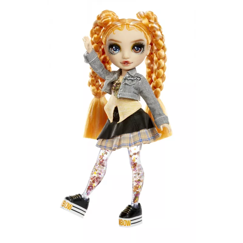 Rainbow High Sparkle & Shine Fashion poppen – Clementine (Orange)