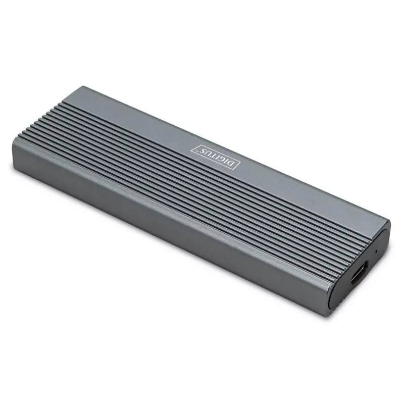 DIGITUSB USB-behuizing voor harde schijf - NVMe 10 Gbit/s USB 3.2 Gen 2 aluminium gereedschapsloos