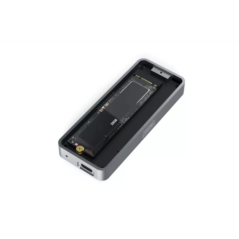 DIGITUS USB-behuizing voor harde schijf – NVMe 20 Gbit/s USB 3.2 Gen 2x2 aluminium gereedschapsloos